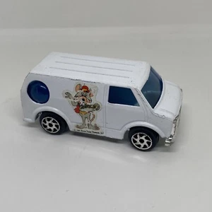 Vintage Ford Bedford Van Chuck E Cheese Rare White Truck Car Original Old FreeSh - Picture 1 of 5