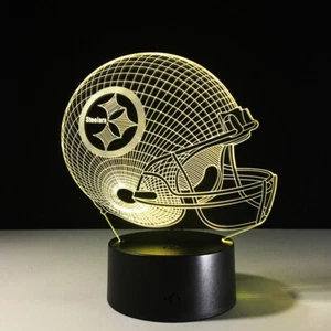 Lámpara de luz LED coleccionable de los Pittsburgh Steelers Ben Roethlisberger decoración de regalo - Imagen 1 de 7