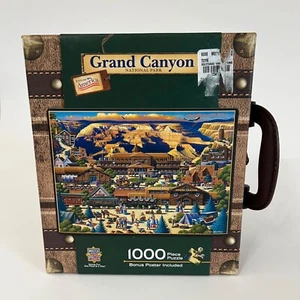 Grand Canyon Jigsaw Puzzle Poster Eric Dowdle Masterpieces 1000 Suitcase New - Picture 1 of 4