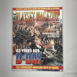 Playset Magazine #33 May June 2007 D-Day Normandy Invasion Sets Marx VTG Army - Picture 1 of 9