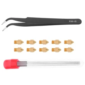 21 Pcs Nozzle Cleaning Kit Needle Needles Tweezer for 3D Printer - Zdjęcie 1 z 12