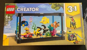 LEGO 31122 Creator 3 in 1 Fish Tank Aquarium Set 100% Complete Including Box Use - Picture 1 of 10
