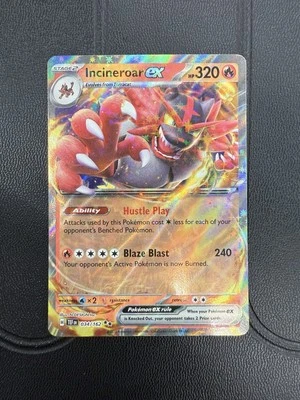 Incineroar ex 034/162 Sv05: Temporal Forces Holo - Image 1 of 2