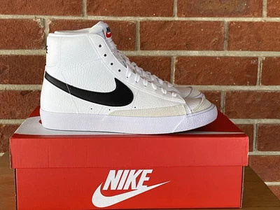 Nike Blazer Mid GS Size 7Y or 8.5 Womens White Black New Sneakers NIB Shoes - Image 1 of 4