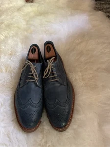 ALLEN EDMONDS BANCHORY Blau Budapester Herren FREIZEIT Oxford 11,5 D - Bild 1 von 8