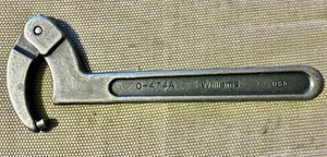 Williams O-474A Adjustable Pin Spanner 4-1/2 to 6-1/4 - Modified Pin - USA - Picture 1 of 3