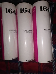 Fax Papier Rollen 164'x8,5 (3) - Bild 1 von 3