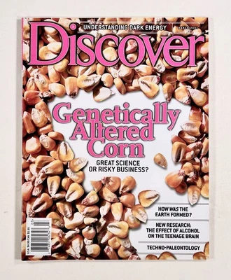2001 Mar DISCOVER Gene Altered Corn METEORS & ORIGIN OF EARTH Alcohol & Brains Foto 1 de 4