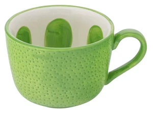 Tropicana Keramik Tee- und Kaffeetasse grün limette 470 ml - Bild 1 von 10