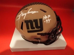 Lawrence Taylor Signed NY Giants STS 2 Mini Helmet W/ HOF 99 JSA WC103985 - Picture 1 of 3