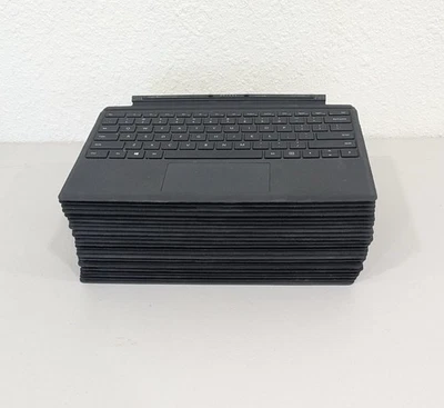 LOT OF 23 Microsoft QC7-00001 Surface Pro Type Keyboard Covers Black - Image 1 of 2