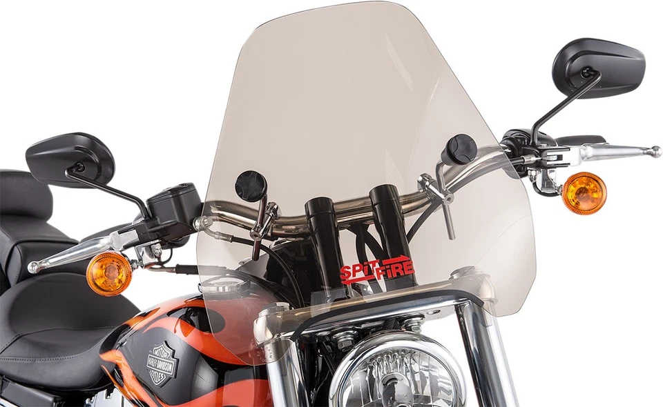 Manillar Slipstreamer Spitfire S-06 tinte parabrisas 7/8" y 1" S-06-CHR-T Foto 1 de 3