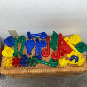 Discovery Toys Marbleworks 1988 vintage 38 piezas número de artículo 387 - Imagen 1 de 9