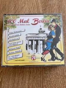 4CDs 100 mal BERLIN Die 100 schönsten Berliner Lieder HAHNEMANN Juhnke KUHN uvm. - Bild 1 von 7
