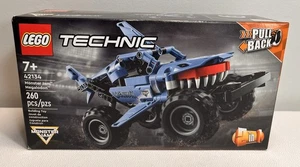 LEGO Technic 42134 Monster Jam Megalodon 2-in-1 Pull-Back Shark Car New - Picture 1 of 6