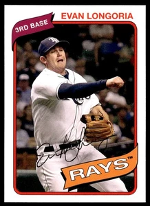 2012 Topps Archives #127 Evan Longoria Tampa Bay Rays - Bild 1 von 2