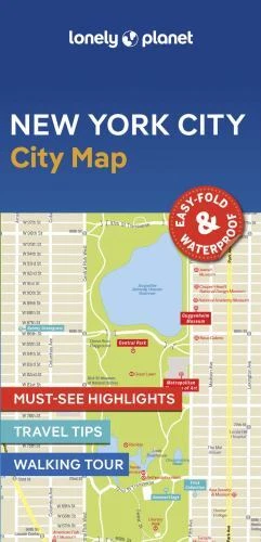 Map Ser.: Lonely Planet New York City Map by Lonely Planet (2024, Sheet Map, Folded / Sheet Map, Folded)