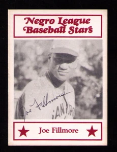 Joe Fillmore Signed 1986 Fritsch #59 Negro League Stars Autographed - Picture 1 of 2