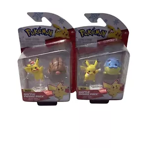 Pokemon Combo Pack Pokemon Battle Figure Pack Two Sets Brand New Jazware - Picture 1 of 2