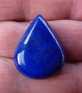 Lapis lazuli, cabochon poire 31x24x8 mm. 10 g. Pakistan - Foto 1 di 3