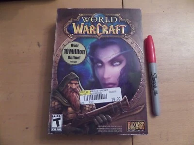 World of Warcraft (Windows/Mac 2004) New Still Sealed  box Alliance - Image 1 of 4