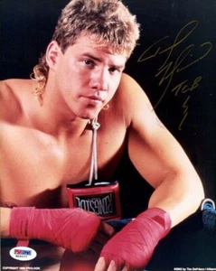 Tommy Morrison Signed Autographed 8x10 Photo Inscribed TCB PSA - Picture 1 of 1