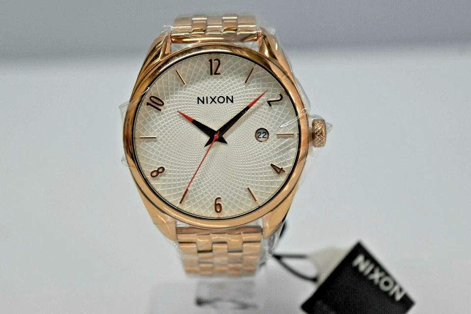 Nixon A418 2183 Bullet Rose Gol Silver Women's Watch