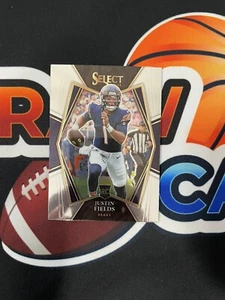 JUSTIN FIELDS 2021 Select Premier Level Rookie Card #150 - Chicago Bears - Picture 1 of 2
