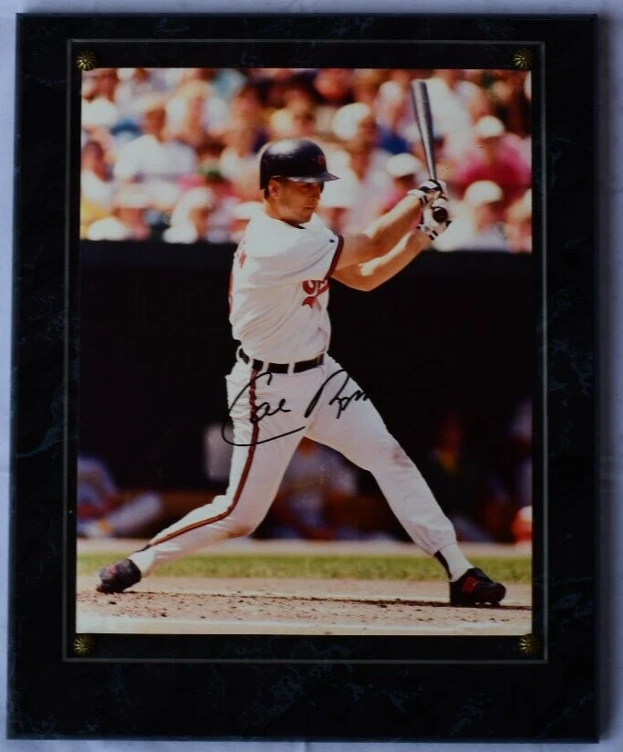 Cal Ripken Jr. Baltimore Orioles Signed 8" x 10" Mounted Photo Perfect Condition - Image 1 of 1