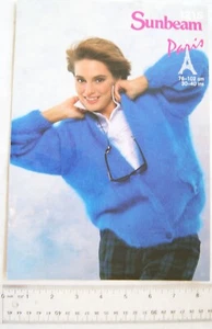 1987 Sunbeam 1215 Ladies cross-over jacket, Paris, 30-40 inch, 76-102 cm - Picture 1 of 1