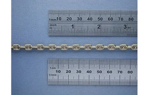 Caldercraft Brass Stud Link Anchor Chain 4 Links per Inch (1mtr) (C65409) - Picture 1 of 2