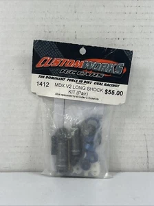 CSW1412 Custom Works MDX V2 Long Shock Set (2) for Outlaw 4 & Rocket 4 - Picture 1 of 7