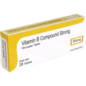 Vitamin B Compound Strong Tablets – 28 Tablets - Picture 1 of 1