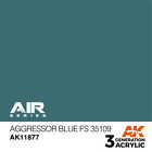 AK INTERACTIVE 11877 - Acrylfarbe Aggressorblau FS 35109 17ml