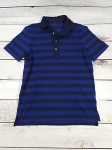Greyson Golf Poloshirt Herren S blau gestreift F4 - Bild 1 von 5