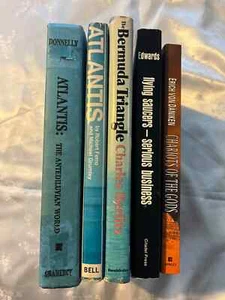 Conspiracy & Unexplained Mysteries books atlantis bermuda triangle flying saucer - Imagen 1 de 6