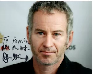 JOHN MCENROE Autographed Signed 8x10 Photograph - To Patrick - Picture 1 of 1