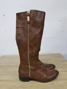 Solea Women's Brown Knee High Boots UK 6, EUR 39 - Picture 1 of 5