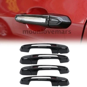 Cubierta de manija de puerta SmartKey negra brillante para Cadillac ATS XTS CT6 XT4 XT5 XT6 - Imagen 1 de 8
