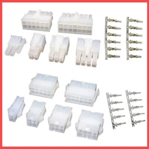 5557/5559 4.2mm Plug & Crimps Translucent 2-24p Connector (KK 5051/KK254 Style) - Picture 1 of 35