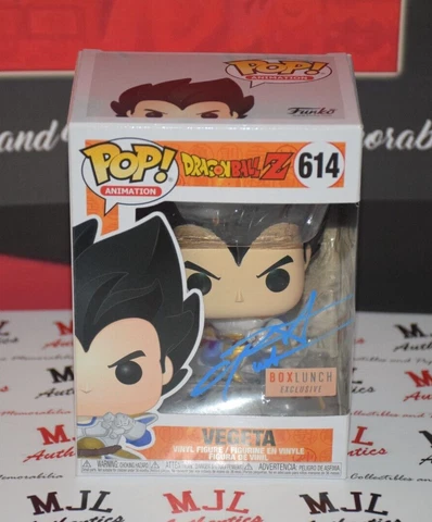 CHRIS SABAT SIGNED/AUTOGRAPHED DRAGONBALL Z VEGETA 614 FUNKO POP W/ BAS COA A Cover