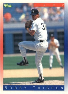 1992 Classic II Baseball Card #T89 Bobby Thigpen