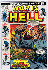 War is Hell #4 Marvel 1973 '' Under Fire !  ''