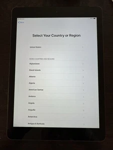 Apple iPad Air A1475 9.7" 16GB Silver WiFi + Cellular Verizon As Is - Zdjęcie 1 z 2