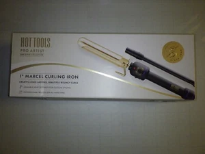 Hot Tools Pro Artist Ferro da Stiro Marcel Oro 24K | Ricci a Lunga Durata, Onde (1 in) - Foto 1 di 1