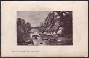 B431 Bridge Postcard, Wales, Beaver Bridge, Bettws-Y-Coed - Picture 1 of 2