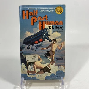 Half Past Human by T. J. Bass 1975 Ballantine 2nd Print VTG Sci-Fi Free Shipping - Picture 1 of 8