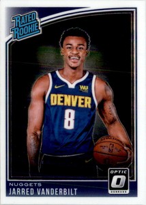 2018-19 Donruss Optic Jarred Vanderbilt Rookie  Denver Nuggets #151