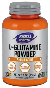 NOW Foods L-Glutamine 6oz. Powder Pure Powder Nitrogen Transporter* Immune Suppo - Picture 1 of 1