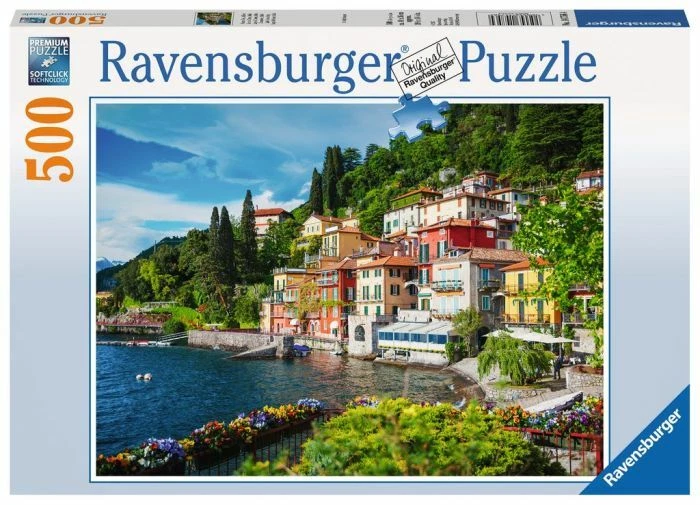 Ravensburger Puzzle 500 Teile Comer See Landschaften Geduldspiele Pappe Bunt